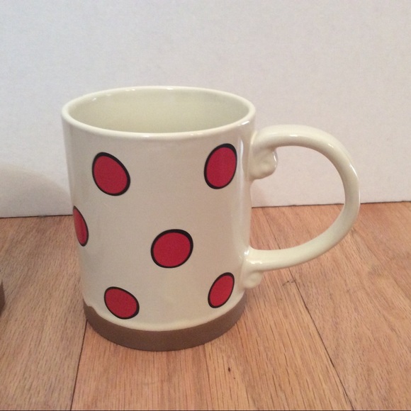 Vintage MSRF design studio Chicago pair of polka dot mugs - Picture 5 of 5